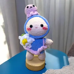 Jelly Baby Girl Soft Crochet Keychain K0310