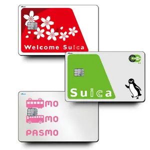 Japanese Suica Card/Pasmo IC Debit/Credit Card Skin, Vinyl Sticker - High Quality