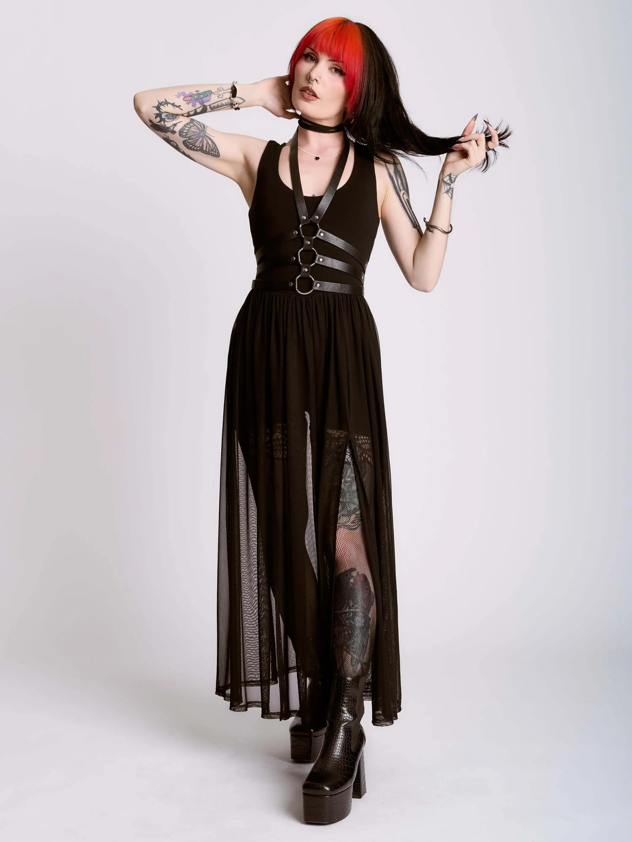 Maxi Mesh Romper Maxi Mesh Romper