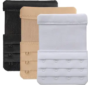 Women's Bra Extenders 4 Hook / 3 Hook / 5 Hook / 2 Hook Soft Comfortable Stretchy Bra Extension Strap