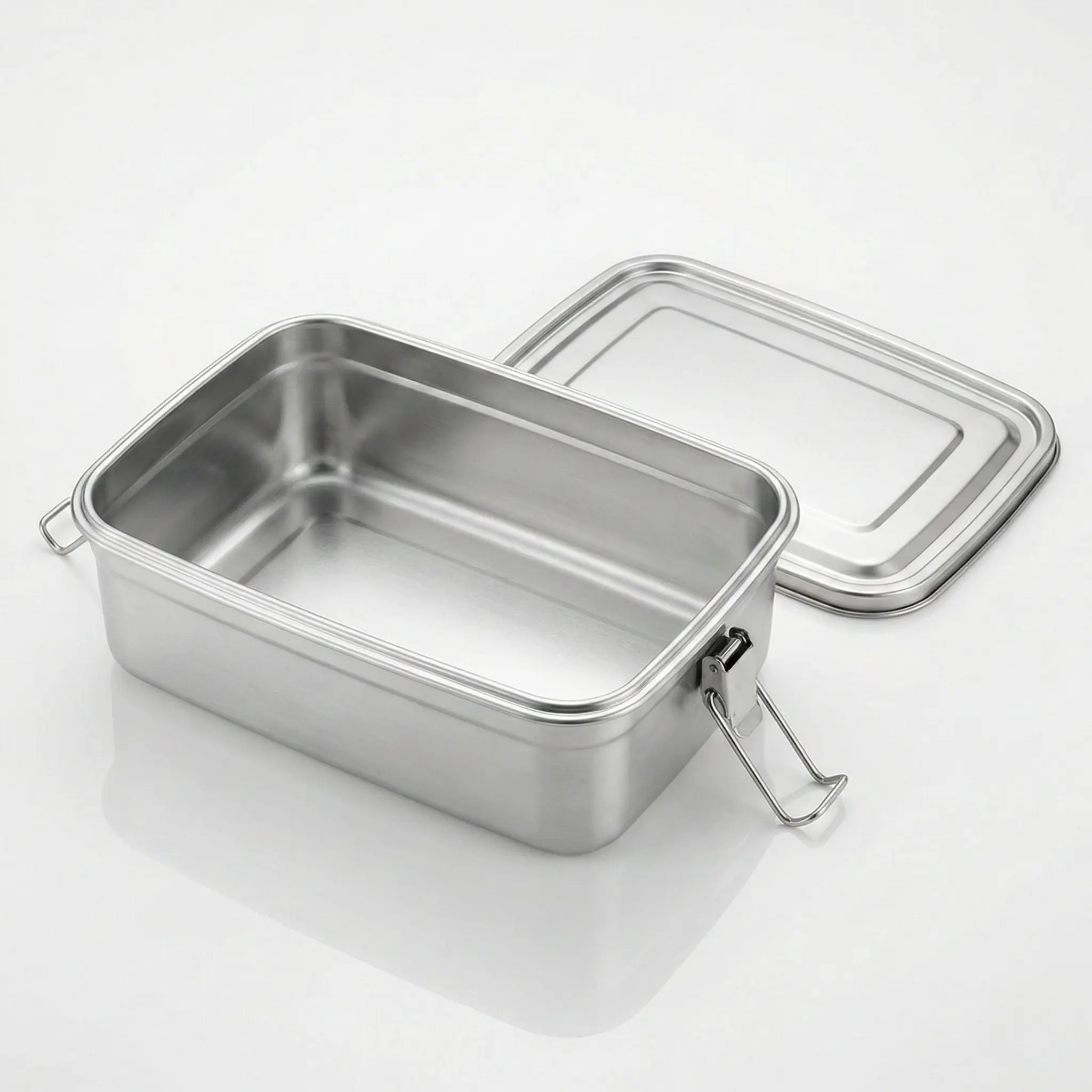 Steely Pure Food Storage — 100% Stainless Steel