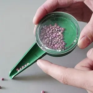 Gardening becomes simple: 1 sowing tool for adapting seeds of various sizes and planting them in garden pots! Multi functional small vegetable flower seed seeder, hole tray, succulent seeder, Durable growing tray