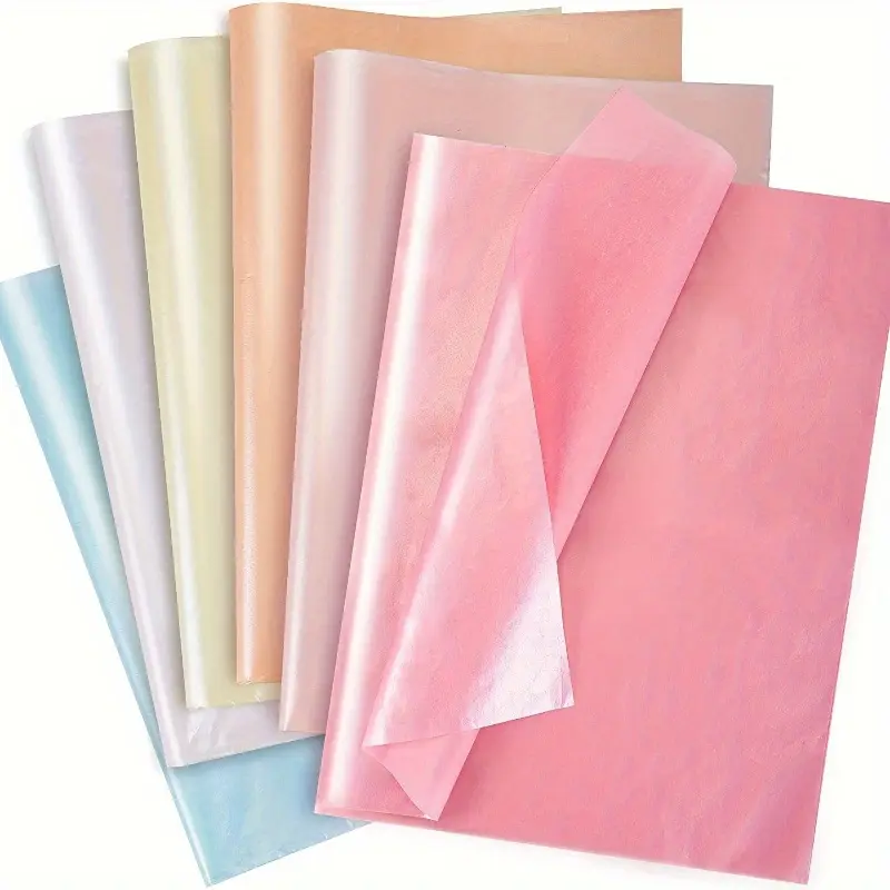 Colored wrapping paper, suitable for Easter, weddings, birthdays and DIY handicrafts, Gift Wrapping Supplies, Packaging Paper
