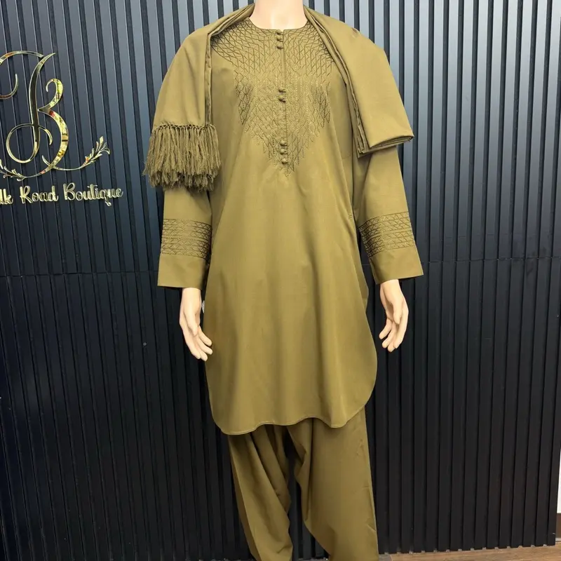 Afghani Clothing Perahan Tunban Pato Dar - High-Quality Afghan Clothes for Men