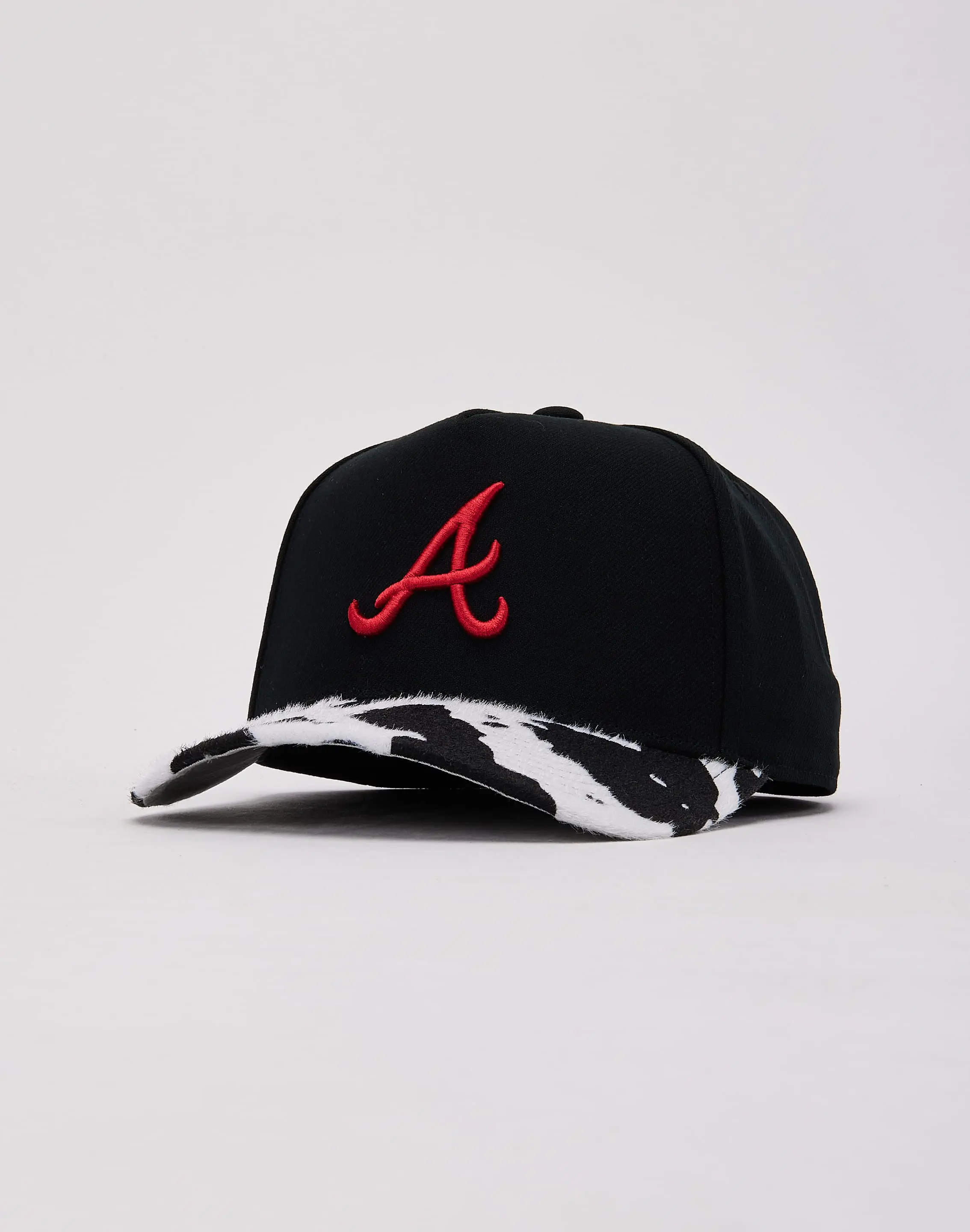 Mens Mitchell & Ness MLB Atlanta Braves Rocky Road Pro Pinch Snapback Hat