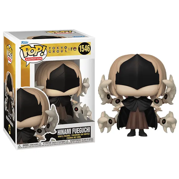 Funko Pop! Hinami Fueguchi Tokyo Ghoul:re 1546 Anime Action Figure, Collectible Vinyl Figure with PopShield Protector, Anime-Themed Figurine, Figure Anime