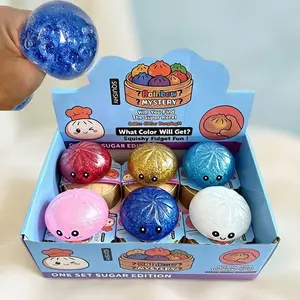 Glitter Sugar Dumpling Squishy Stress Relief Fidget Toy