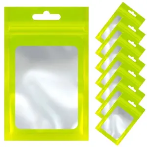 Green Mylar bag