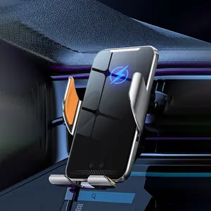 Wireless Car Charger, 15W Fast Charging Auto Clamping Car Charger Phone Mount Air Vent Phone Holder Fit Compatible With iphone 16 15 14 13 12 11 Samsung galaxy
