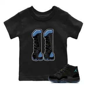 Gamma 11s Matching Tee, 11 Gamma Youth Shirt, Gamma 11s Tees Kids, Soft 100% Cotton, Graphic Print, Everyday Casual Wear