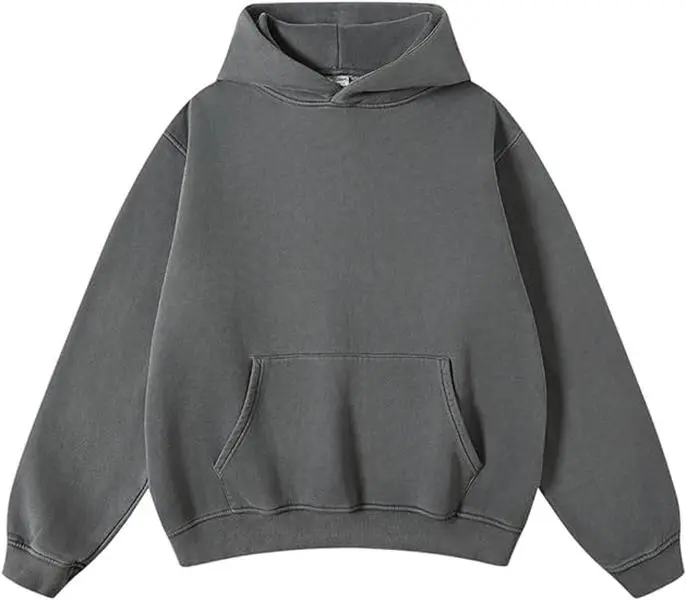 Hatant Women's Tops Hoodie Original Acid Wash Sport Hoodie Oversized Street Skateboard Vintage Wash Sport Hoodie Style Sweaters  - High-Quality Cotton, No Pocket  Bag , Easy Care,  Comfortable ,Ultimate Soft Warmth Kangaroo washed hoodie springtok