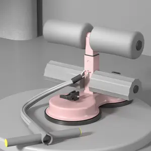 JKSHMYT portable adjustable seat with 2 strong suction cups and resistance bands, focusing on mid body fitness exercises Home office gym