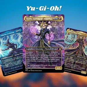 MTG Proxy 100+ Card Commander Deck Duel Spellcasters Ritual Mage Tribal Spell Copy & Combo Synergy Strategy Theme Ready to Play Magic Style Deck Perfect Gift for Collectors and Card Players