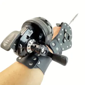 Stainless Steel Fish Shooting Fishing Reel, Comes with Reel Wrist Strap, Slingshot Fish Shooting Arrow Fish Shooting Outdoor Hunting Accessories