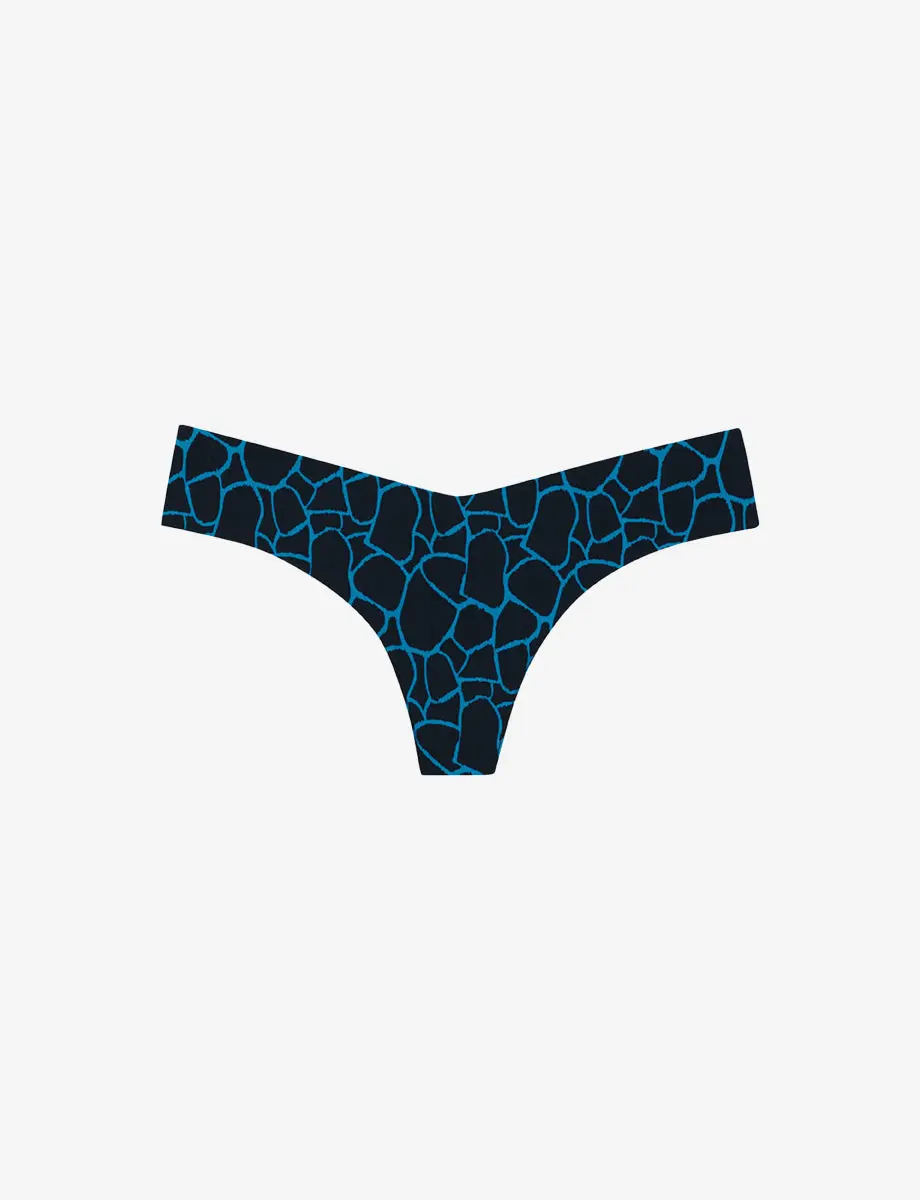 Classic Print Thong