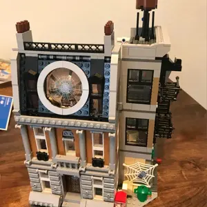 Hero Series Sanctuary Sanctuary Showdown Building Blocks Sets Compatible with 76108 Particles Suitable for Christmas Gifts