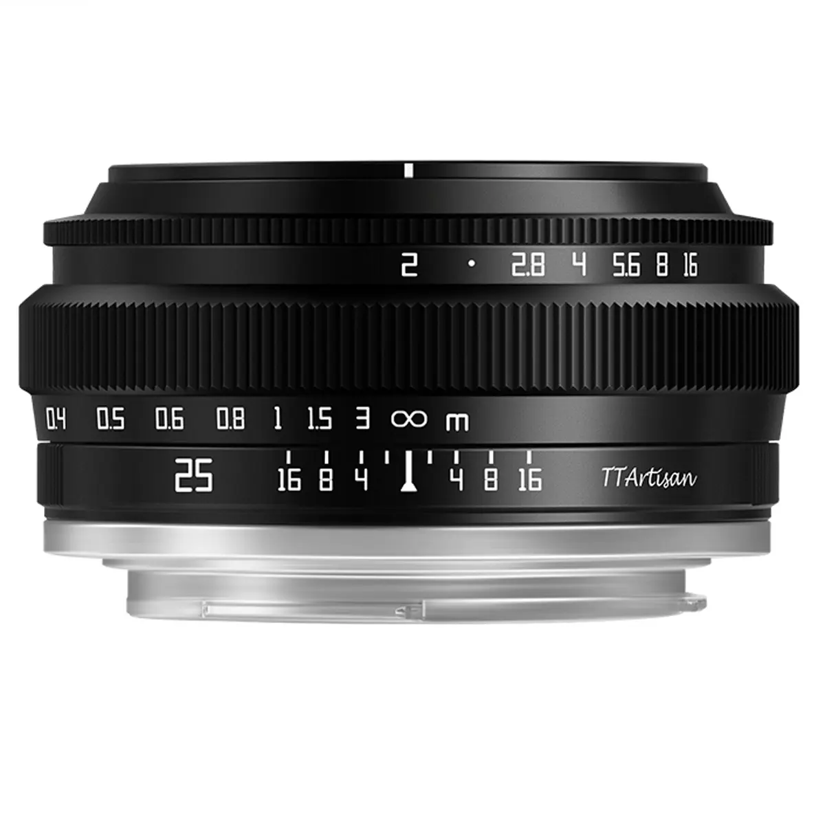 TTArtisan Compact 25mm f/2 Camera Lens for Fujifilm X-Mount Cameras