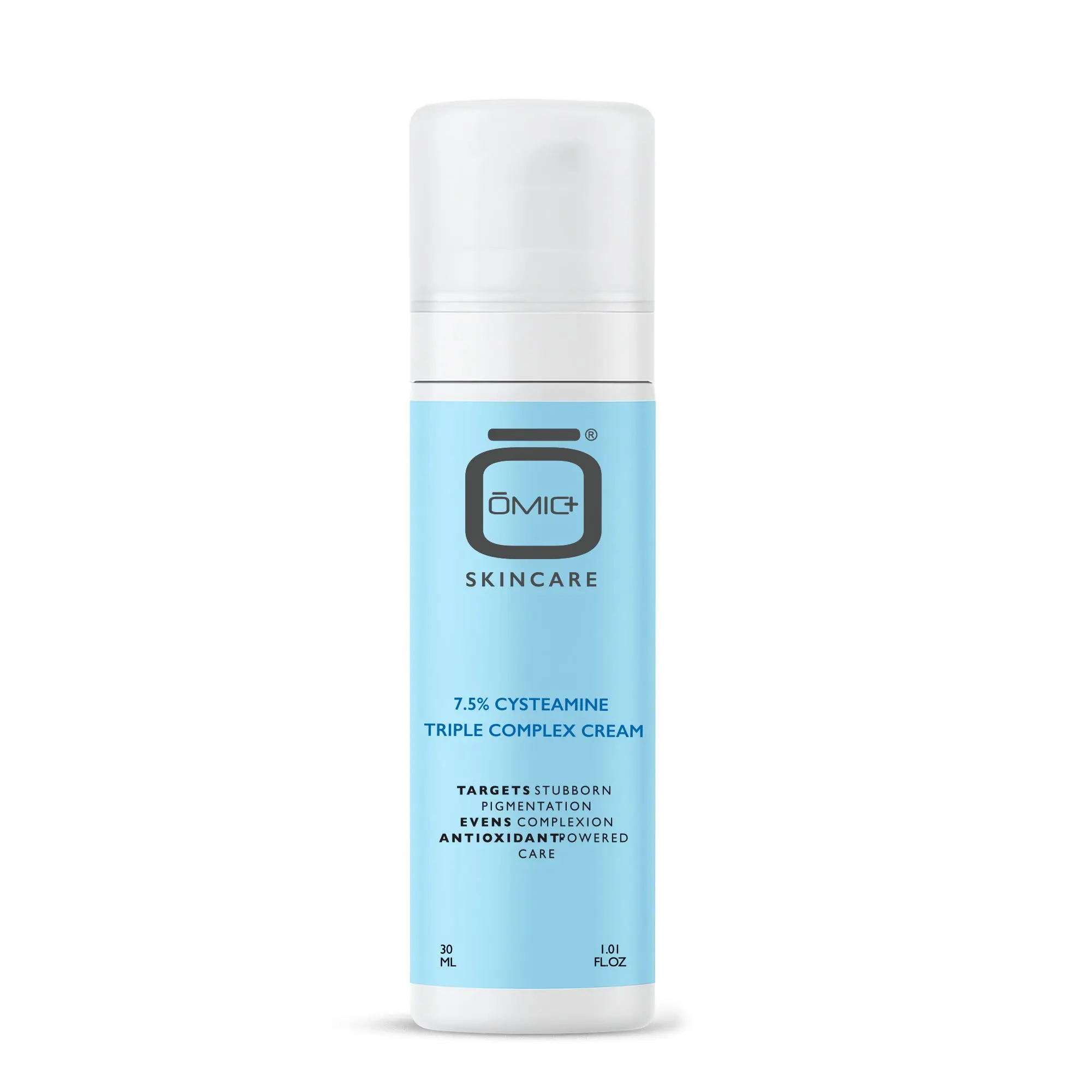 Omic+ 7.5% Cysteamine Triple Complex Cream 30ml Moisturizers Brightening Niacinamide for Hyperpigmentation & Discoloration Daily Skin Repair Moisture Gentle