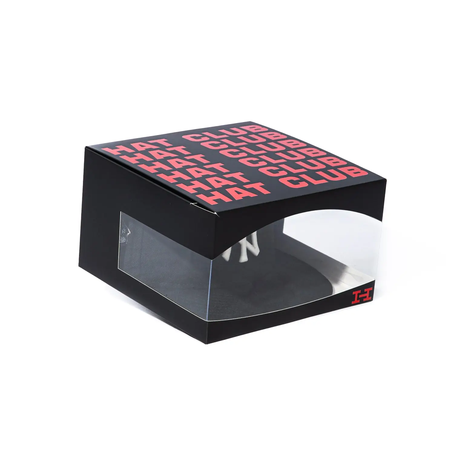 Hat Club Repeat Display Box - Black, Red