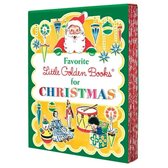 Favorite Little Golden Books for Christmas 5-Book Boxed Set: The Animals' Christmas Eve; The Christmas Story; The Little Christmas Elf; The Night Befo by Various