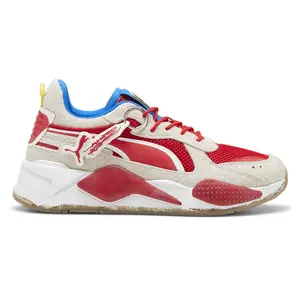PUMA Mens Scuderia Ferrari X Joshua Vides Rs X Lace Up Sneakers Shoes Casual - Red
