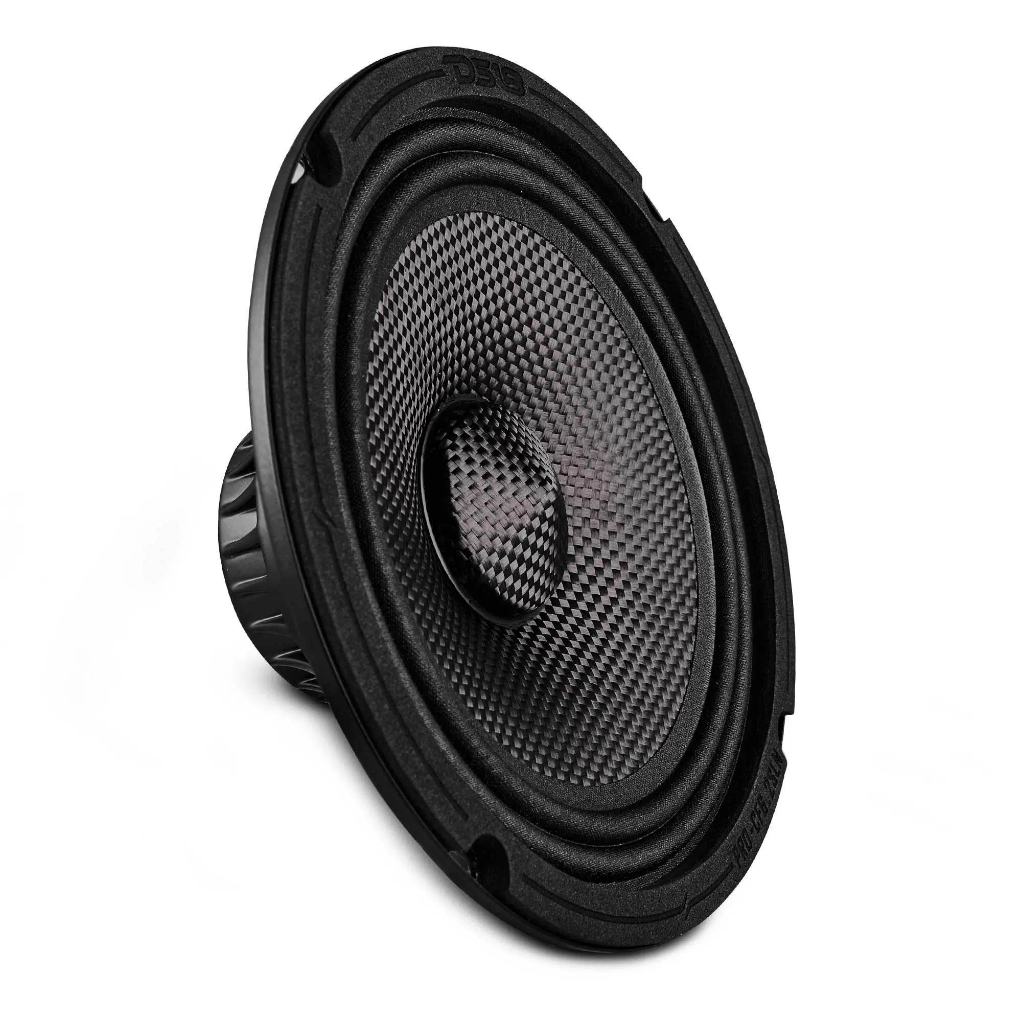 6.5” Slim Motorcycle & Motorsports Loudspeaker With Neodymium Magnet and Water Resistant Carbon Fiber Cone | 2-Ohm 150W RMS (PRO-CF6.2SLN)