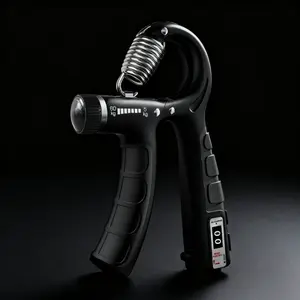 Counting Grip Strengthener for Men Professional Adjustable Rubber Coated Grip Strengthener Hand Strength Arm Muscle Hand Strength Exerciser