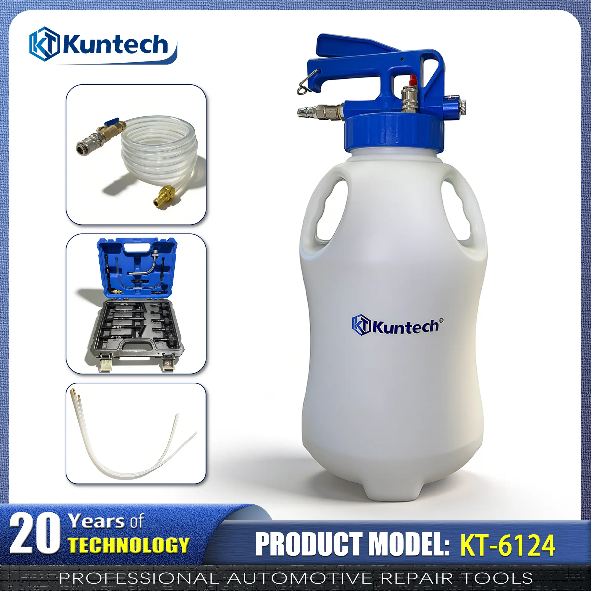 10L Pneumatic Transmission Oil Filler - Dual-Use Suction & Fill Gearbox Fluid Dispenser, Automotive Maintenance, Oil Change, Car Repair Tool, Automotive Maintenance Tools, Oil Change Tools