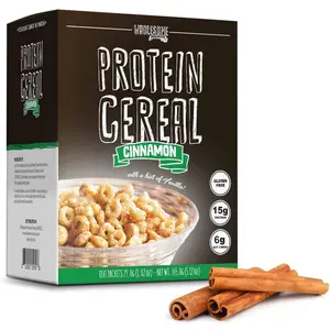 Cinnamon Protein Cereal - High Protein & Fiber, Low Carb