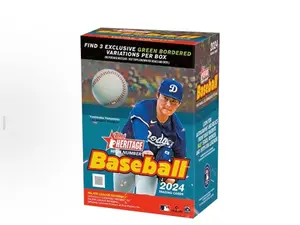 2024 Topps Heritage High Number Baseball Blaster Box - Hunt for Yamamoto RC