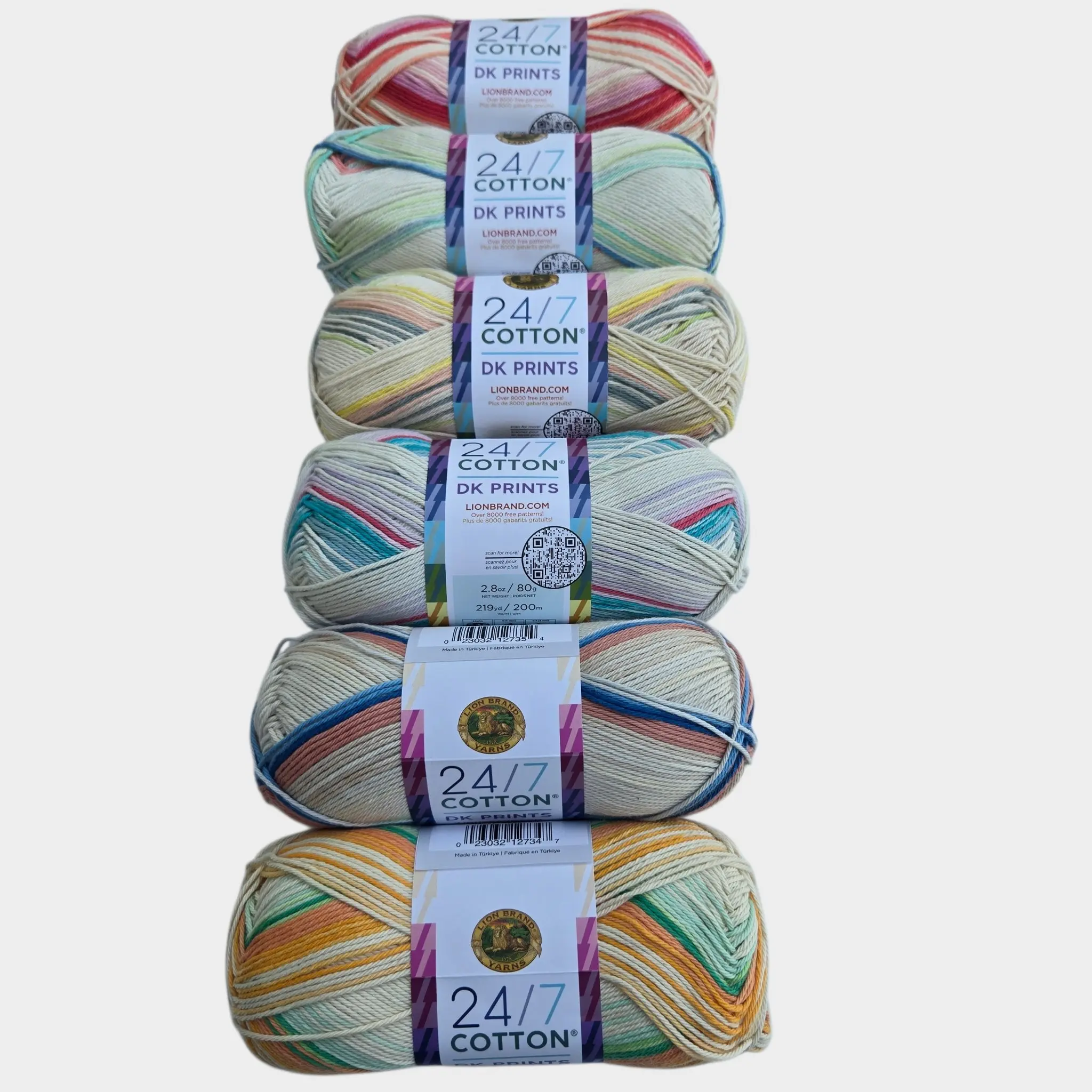 Cotton Prints Dk Cotton Yarn Lion Brand