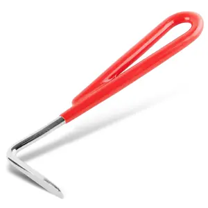 Jeffers Steel Horse Hoof Pick with Coated Handle