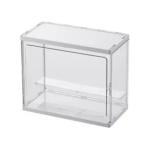 Figure blind box storage display stand - Bubble Mart doll display box - Easy-to-use display cabinet - Transparent display stand - Akua