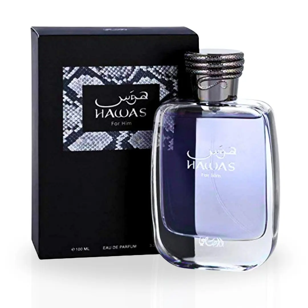 Rasasi Men's Hawas EDP Spray 3.4 oz Fragrances