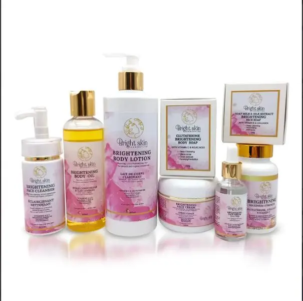 Bright Skin Advanced Skincare Set | Daily Glow & Hydration Routine Kit – Lightweight Cleansing, Moisturizing & Skin Care Essentials for Smooth, Fresh & Radiant-Looking Skin | Complete AM & PM Routine Bundle