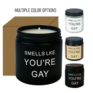 Valentine's Day Couple Playful Candles, Smells Like You're Gay, Household Candle, Perfect Gift for Lovers, Romantic Atmosphere Enhancer