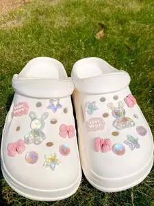 16 Cute Sandal Accessories DIY Detachable Shoe Decorations for Women, Fun Personalized Footwear, Perfect Gift for Holiday Parties