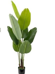 Artificial Bird of Paradise 5 Feet 60 Inch Premium UV Resistant Lifelike Fake Plant in Pot with Dried Moss for Office  Valentine's dayIndoor Outdoor Use Tropical Home Décor Tree Garden Decorations Decorative Flowers Ornaments Outdoorfun Gift - Fruit summe