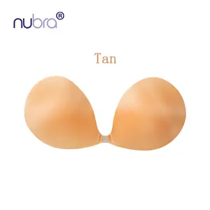 Nubra Adhesive Bra Inserts, Patented Fashion Push-up Pads strapless