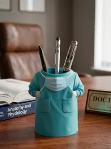 3D Printed Surgical Scrubs Pen Holder | 120mm Realistic Medical Desk Organizer | Unique Gift for Doctors, Nurses, & Med Students