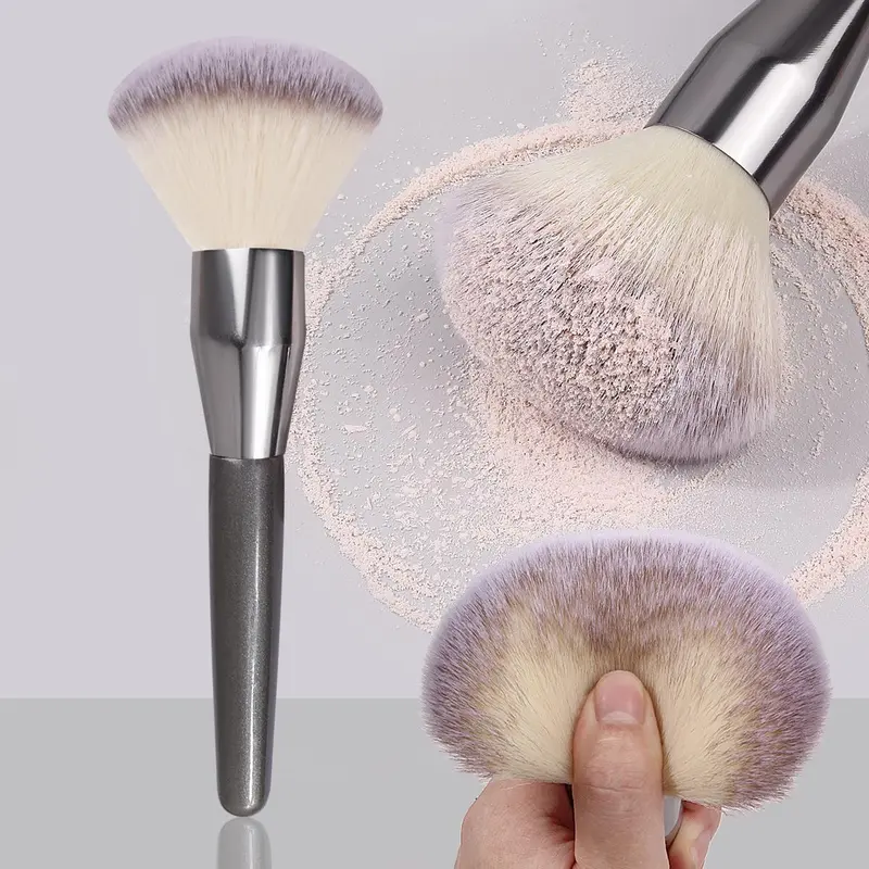 Large Loose Powder Brush, 1 Count Soft Cosmetic Brushes, Cosmetics Brush, Setting Powder Brush, Multifunctional Soft Makeup Brush, Professional Facial Makeup Tool for Women & Girls, Face Makeup Brushes