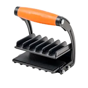 Heavy Duty Plywood Carrier And Drywall Lifting Tool For 0-1 Inch Thickness, Supports Up To 200 Lbs, Durable Construction Site Transport Handle, Sheetrock Moving Accessory For Safe Load Distribution