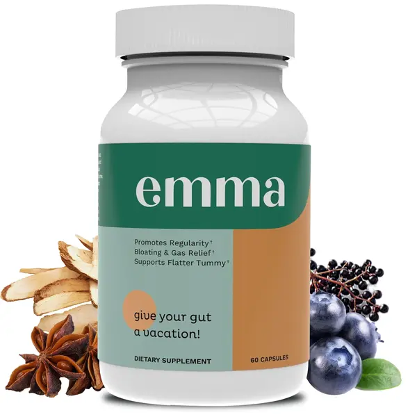 Emma 60 Capsule Improve Digestive Gut Health Clean Skin Boost Metabolism