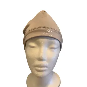 Gray Satin Lined Stretch Cap