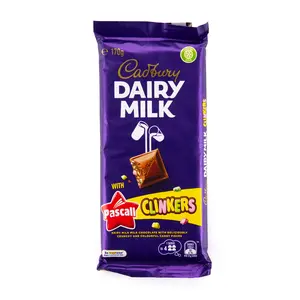 Australian Cadbury Dairy Milk Chocolate Pascall Clinkers Block
