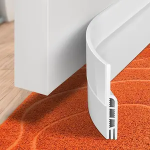 1pc Door Draft Stopper Under Door Draft Blocker Insulator Doors Sweep Weather Stripping Noise Stopper Sheets Door Insulation Door Seal