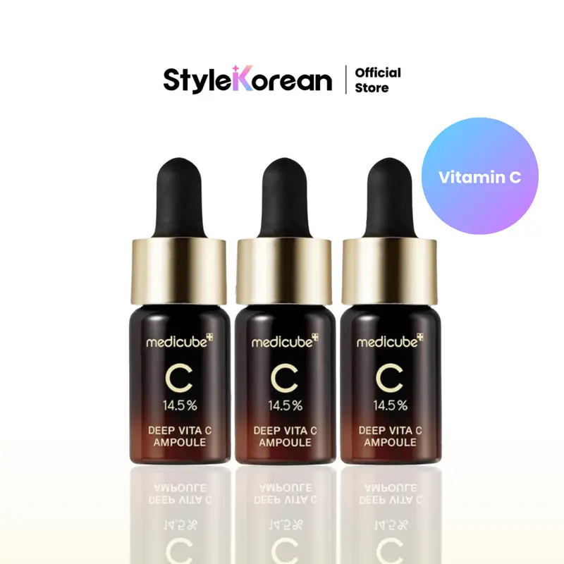 [Official Medicube Partner] Deep Vita C Ampoule 2.0 30g (10g*3ea) - Improves pigmentation, Enhances skin radiance