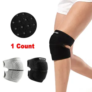 1Pcs Sports Knee Brace for Men Women, Breathable Knee Support for Running, Gym, Volleyball
