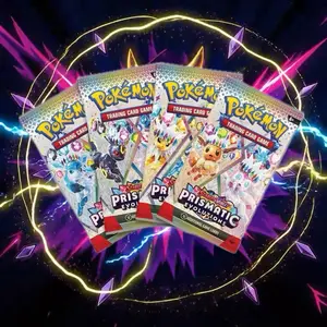 Lot of 4 Prismatic Evolutions Booster Packs (LIVE RIP)