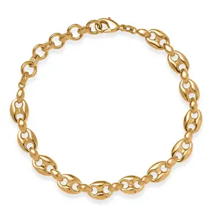 Mariner Link Bracelet in 18K Yellow Gold Plated Bronze 6.508.0In Christmas Gifts